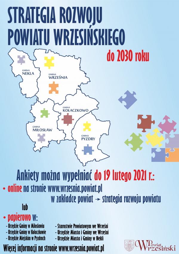 Ankiety dotyczące strategii powiatu wrzesińskiego